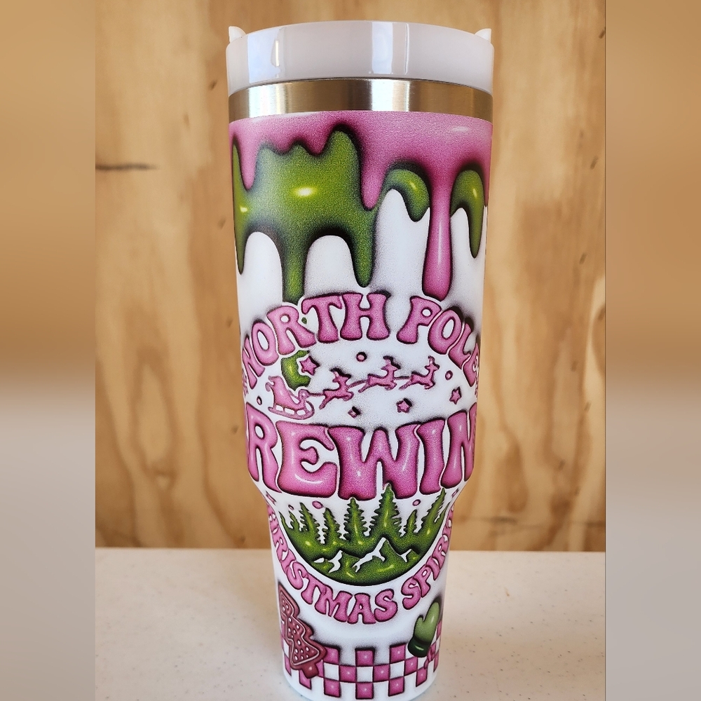 40oz North Pole Brewing Tumbler